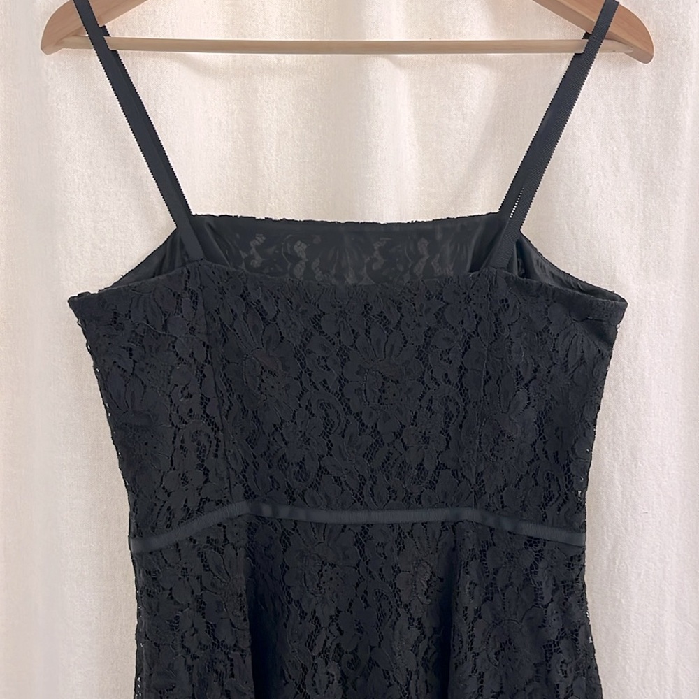 Ann Taylor size 8 P black semi formal lace dress - Picture 7 of 7